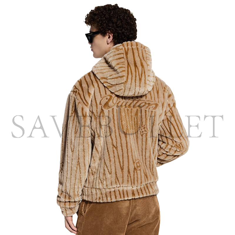 LOUIS VUITTON EPI FLEECE HOODED BLOUSON 1AJCDZ LOUIS VUITTON EPI FLEECE HOODED BLOUSON 1AJCDZ